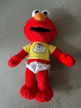 Just Play Sesame Street Potty Time Elmo 12-Inch Plush Toy